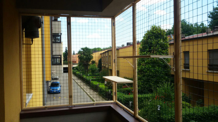 protezione per piccolo balcone